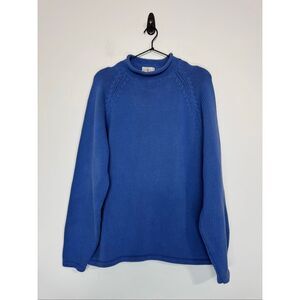 J. Crew Vintage roll neck Blue Turtleneck Sweater